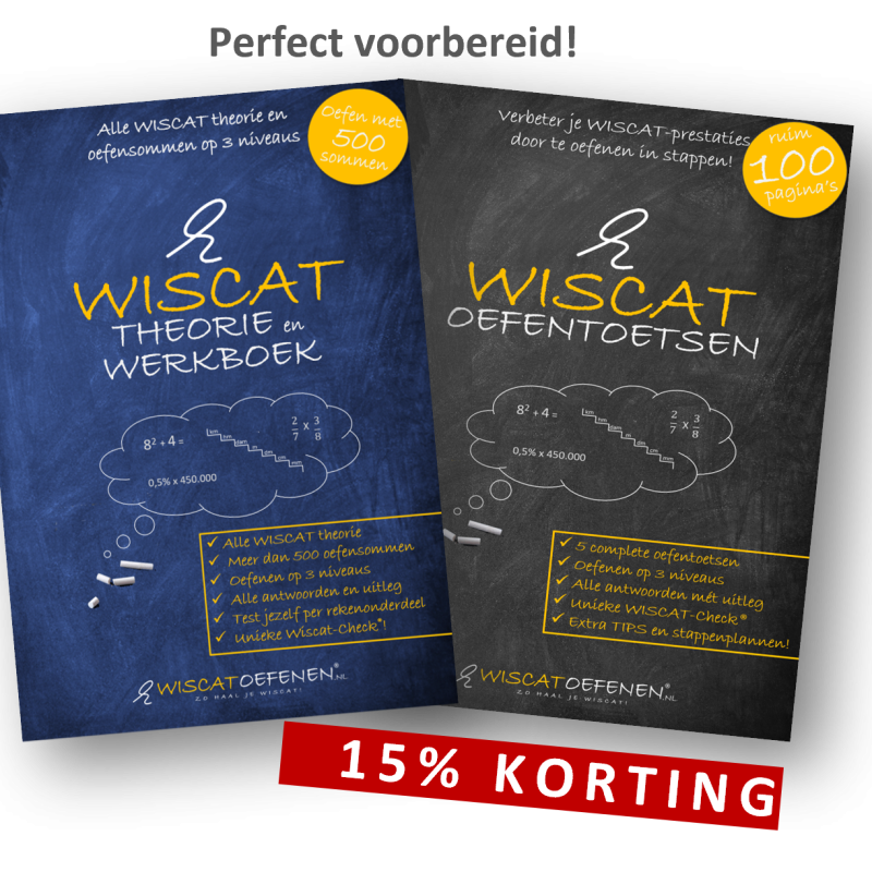 15%korting combideal wiscat